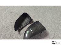 Coque de rétroviseur en fibre de carbone sèche de style M pour la décoration des rétroviseurs Ferrari SF90