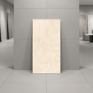 Marfile Beige Foshan JBN 60x120 azulejo de porcelana brillante esmaltado para pared Interior piso sala de estar Hotel diseño Popular - Product Image 2