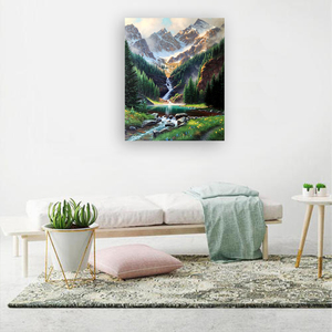 Peintures sur toile DIY à vendre, <span class=keywords><strong>peinture</strong></span> par <span class=keywords><strong>numéros</strong></span>, <span class=keywords><strong>peinture</strong></span> artisanale pour adultes, art mural - Product Image 2