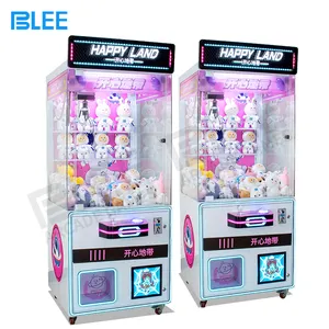 Popular Arcade Coin Toy Catch Doll Gift Game Vending Game Claw Crane Machine para crianças e adultos