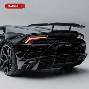 Spoiler posteriore in fibra di carbonio a secco stile <span class=keywords><strong>N</strong></span> LP610 EVO per parti Lamborghini Huracan LP610 EVO - Product Image 4