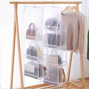 Organisateur de vêtements pliable de haute qualité, sac de rangement suspendu multifonctionnel moderne, sac en maille transparente, solution de rangement pour armoire - Product Image 5
