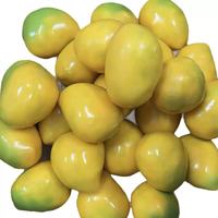 Jouet sensoriel anti-stress JOSSION en TPR à changement de couleur thermochromique, forme mangue, à remontée lente, modèle STS-0036