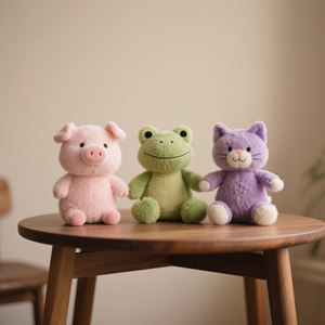 Fabrika toptan özel peluş oyuncaklar OEM oyuncak ayı, tavşan, köpek, kedi ve ördek yumuşak doldurulmuş hayvanlar toplu kaynağı - Product Image 2