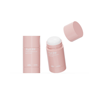 Tube Déodorant Remplissage par le Bas en Plastique PP Mat Personnalisable et Neuf, 50ml 50g 75ml 75g, Étanchéité Parfaite, Contenant Vide pour Stick Déodorant