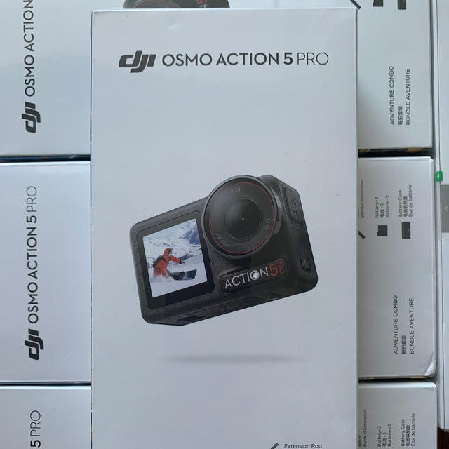 Original Osmo Action 5 Pro Standard/Adventure Combo Waterproof Camera All-New 1/1.3 Sensor Subject Tracking Stay Centered