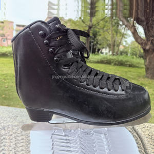 زلاجات على الجليد من الجلد مستوى متوسط-أحذية التزلج على الجليد سكين الفولاذ المقاوم للصدأ - Product Image 5