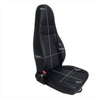 Housse de siège en PVC premium pour simulateur de conduite électrique, imperméable, ignifuge et réglable