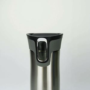 Stainless Steel Travel Mug With Modern Design and Vacuum Insulation for Coffee or Hot Drinks - Product Image 5