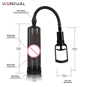 Premium Handvakuumpumpe für Männer, Penisvergrößerer mit Komfortzylinder, Erwachsenenspielzeug - Product Image 3