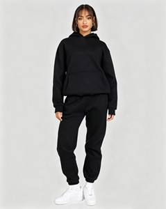 Sweat-shirt décontracté surdimensionné gris délavé pour femme, en molleton épais ou polaire, avec logo personnalisé imprimé, vente en gros ODM - Product Image 5