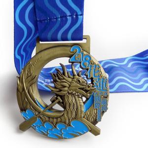 Médailles commémoratives <span class=keywords><strong>de</strong></span> course <span class=keywords><strong>de</strong></span> bateaux-dragons <span class=keywords><strong>de</strong></span> grande taille, fabriquées sur mesure, pour le sport - Product Image 1