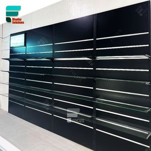 Vitrina de exhibición con logotipo personalizado Estantes de vidrio para tabaco Gabinete Quiosco Tienda de humo Vitrinas para tienda de humo - Product Image 6