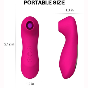 Zungenvibrator Brust-Nippelsauger Sexspielzeug für Erwachsene Frauen <span class=keywords><strong>Mini</strong></span>-Saugmasturbator Vagina-Klitoris-Stimulator Sex-Massagegerät - Product Image 3