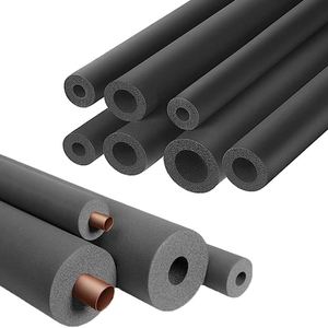 JY Noir NBR Flexible <span class=keywords><strong>Mousse</strong></span> EPDM Tuyaux En Caoutchouc Durable Isolant Résilient <span class=keywords><strong>Tuyau</strong></span> D'eau Surface Lisse Service De Coupe Inclus - Product Image 1