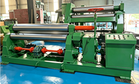 Machine à rouler à trois rouleaux W11, équipement de laminage de tôles W11-6x3000 pour plaques fines en acier inoxydable