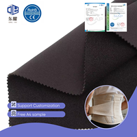 Tissu néoprène laminé de haute qualité, tissu néoprène élastique pour supports de poignet et de cheville de badminton, sangles de fixation