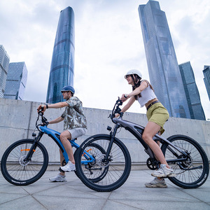 Bicicleta Eléctrica Deportiva para Mujer, Entrega Rápida desde Almacenes en EE. UU. y la UE, Bicicleta de Montaña para Damas, 48v, Modelo Q5, Bicicleta de Carretera Eléctrica - Product Image 1