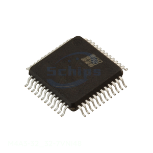 ชิ้นส่วนช่องสัญญาณผู้ผลิต อุปกรณ์อิเล็กทรอนิกส์ M4A3-32_32-7VNI48 48 LQFP แบบฝังตัว - Product Image 1