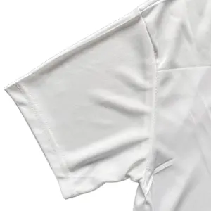 Polyester Oem Logo Personnalisé Blanc Plaine Président Campagne Vote Blanc Élection T-shirt T-shirt