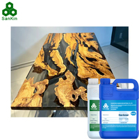 SANKIN Fournisseurs de liquides époxy sans bulles Durcisseur de coulée résistant aux UV Revêtements de table Table en bois avec polymère de résine époxy