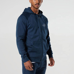 Wholesale Customized Screen Printed Cotton French Terry Drawstring Autumn Hoodies Oversized <b>Thick</b> Men Vintage Zip up Hoodie - Product Image 6
