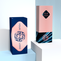Cajas Cosméticas Personalizadas con Impresión a Doble Cara, Caja de Papel para Botellas de Vidrio con Gotero de Aceite Esencial, Empaque para Cuidado de la Piel con Logotipo
