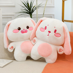 Mới Đẹp Thỏ búp bê ngủ gối dài tai nhỏ thỏ trắng Búp bê đồ chơi sang trọng Quà Tặng trẻ em - Product Image 5