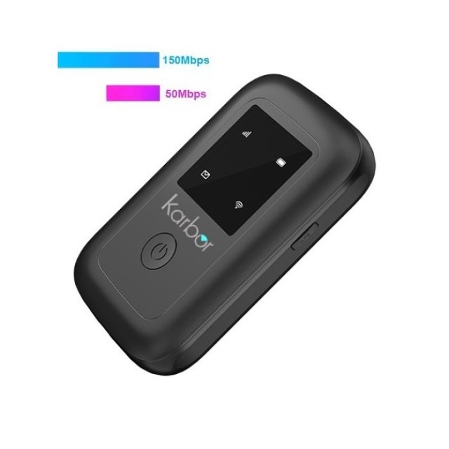 Karbor 4G LTE Type c Mifis Mobile Router Wifi Router 4g Lte with Sim Card Slot Starlink Portable Pocket Wifi MifiS Unlocked
