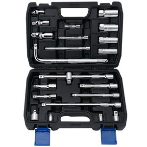TUOCHI 21PCs Kit de herramientas multifuncional Maquinaria eléctrica Barra de extensión <span class=keywords><strong>auxiliar</strong></span> con llaves Destornilladores Juego de brocas - Product Image 1