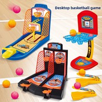 Table de baby-foot double en plastique pour enfants, jeu de société éducatif interactif parent-enfant, jouet pour garçons de 3 à 6 ans YS-B01