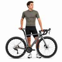 Sepeda Balap Shimano 105 24S TWITTER R15 Pro Full Carbon Fiber dengan Sistem Kabel Internal, Aero Racing, Rem Cakram Hidrolik