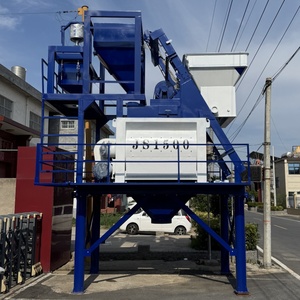 Bestseller 1m3 Js 500 1000 3000 Js4500 4500l Js5000 5000l Maschine Doppelwellen-Horizontal-Zwangsmischer für Zement und Beton - Product Image 1