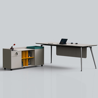 Bureau de direction série Xiaoyan 1,8 m XYAN-04, mobilier de bureau moderne, OEM/ODM, dimensions, couleur et logo personnalisables