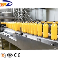 Machine de remplissage et d'embouteillage de jus en bouteilles PET de 330 ml et 500 ml, contrôlée par PLC, avec pompe à moteur automatique, en promotion, pour le projet A à Z Turquie