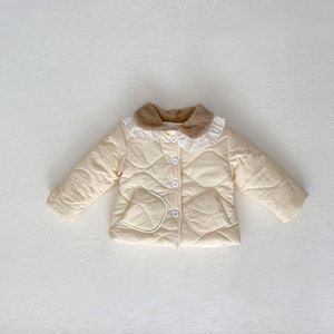 Engenepapa Unisex cappotto invernale per <span class=keywords><strong>neonato</strong></span> in cotone massiccio Cardigan in pizzo per bambini o ragazza giacca per <span class=keywords><strong>neonato</strong></span> - Product Image 6