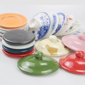 Couvre-tasse en céramique personnalisé, couvercle en céramique pour tasse à café, mug à eau, vente en gros, couvercle pour mug à lait - Product Image 4