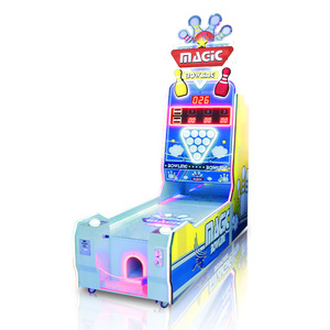 Máquina de Videojuegos de Bolos Mágico para Niños, Juego de Arcade Operado con Monedas para Centros de Juego, JiaXin JX-BL01 Inglés - Product Image 1