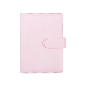 Bán buôn máy tính xách tay 6 Nhẫn xoắn ốc kinh doanh kế hoạch làm việc chương trình nghị sự Ngân Sách chất kết dính Macaron kẹo màu PU da Bìa A5 A6 chất kết dính - Product Image 6