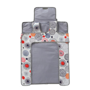 Portable pliable coton bébé couche <span class=keywords><strong>tapis</strong></span> <span class=keywords><strong>à</strong></span> <span class=keywords><strong>langer</strong></span> étanche infantile nouveau-né literie couche matelas couverture Pad - Product Image 5