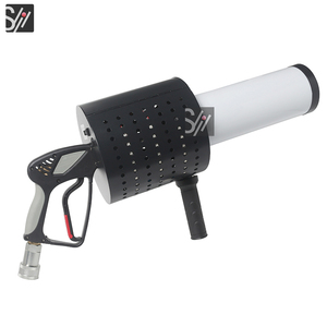 Pistolet à fumée à effets spéciaux pour scène, machine à jet manuel, projecteur LED RGB, pistolet à fumée CO2 pour mariage, événement, spectacle disco - Product Image 4