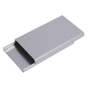 Hongfa Shunda HF-A-145 Custom Aluminum Alloy Control Box Powder Coating IP54 Rated Industrial Electronics <b>Enclosure</b> 110x67x15mm - Product Image 2