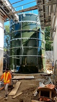 WS Emaille-beschichteter Edelstahl tank für Trink-/Trinkwassersp eicher/Dimension/Farbe ist mit 18 Kubikmetern anpassbar