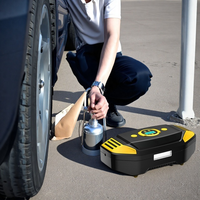 Compresseur d'air portable pour voiture, pompe à air portable pour voiture, moniteur de pression des pneus