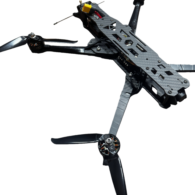 7-Inch Long Range Foldable FPV Drone 1.5KG Heavy Payload 160km/h High Speed Quadcopter with F405 V3 FC 55A ESC ELRS 915MHz