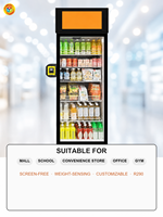 Distributeur automatique intelligent pour réfrigérateurs WMZLD-AI avec logiciel Cloud, alerte de date d'expiration Happy Hour, sous-compte, OEM