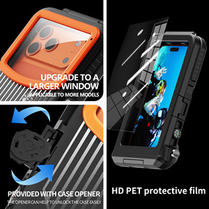 Étui de protection de luxe 2026 en TPE et PC avec cordon, étanche et antichoc <span class=keywords><strong>pour</strong></span> iPhone 17, 15, 14, 13 Pro Max, utilisation sous-marine - Product Image 4
