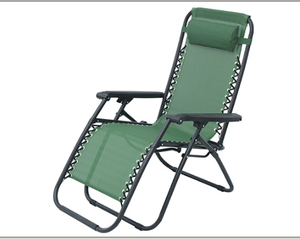 เก้าอี้เลานจ์พับได้น้ำหนักเบาใช้กลางแจ้งตั้งแคมป์ชายหาดในสวน - Product Image 5