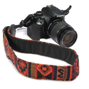 สายคล้องคอและไหล่สำหรับกล้อง SLR DSLR ทนทาน ใช้ได้กับ <span class=keywords><strong>Nikon</strong></span> Canon Sony สไตล์เรโทรและชาติพันธุ์ - Product Image 1