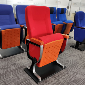 เก้าอี้หอประชุมมานวาเอ็กซ์โป รุ่น HB602 สีแดงบีช พร้อมที่วางแขน สำหรับโรงเรียนและสถานที่ต่างๆ - Product Image 3